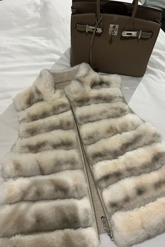 Chinchilla Fur Waistcoat