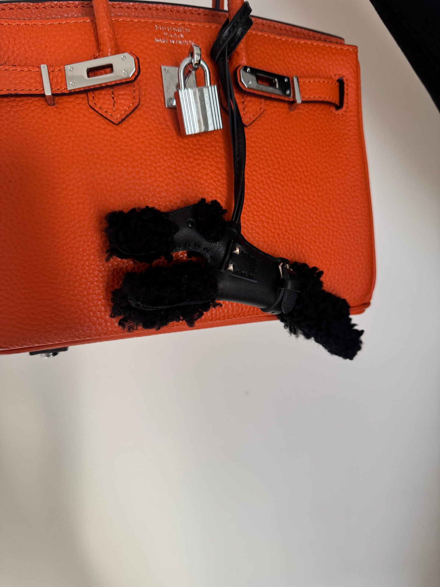 Lamb Wool Bag Charm